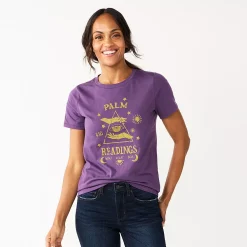 Women's Sonoma Goods For Life® Short Sleeve Graphic Tee 13 Women's Sonoma Goods For Life® Short Sleeve Graphic Tee -Sonoma Goods For Life Sales 5686029 Purple Palm Reading