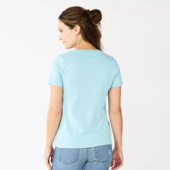 Women's Sonoma Goods For Life® Short Sleeve Christmas Graphic Tee -Sonoma Goods For Life Sales 5686036 ALT