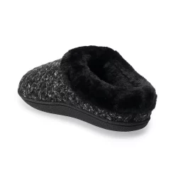 Women's Sonoma Goods For Life® Cozy Knit Clog Marled Basket Weave Slippers -Sonoma Goods For Life Sales 5697308 ALT2