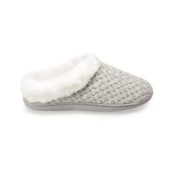 Women's Sonoma Goods For Life® Cozy Knit Clog Marled Basket Weave Slippers -Sonoma Goods For Life Sales 5697308 ALT5