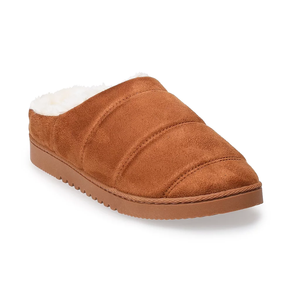 Sonoma Goods For Life® Faux Fur Slippers 2 Sonoma Goods For Life® Faux Fur Slippers - Image 2
