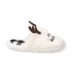 Woman's Jammies For Your Families® Reindeer Slippers 8 Woman's Jammies For Your Families® Reindeer Slippers -Sonoma Goods For Life Sales 5743900 ALT