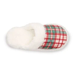 Women's Jammies For Your Families® Plaid Scruff Slippers 9 Women's Jammies For Your Families® Plaid Scruff Slippers -Sonoma Goods For Life Sales 5743976 ALT4