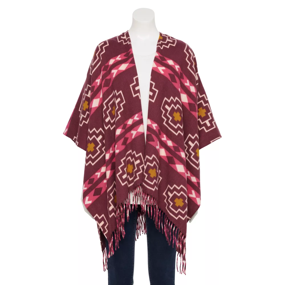 Women's Sonoma Goods For Life® Ikat Geo Print Topper 1 Women's Sonoma Goods For Life® Ikat Geo Print Topper