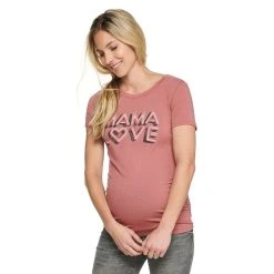 Maternity Sonoma Goods For Life® Fitted Crewneck Graphic Tee -Sonoma Goods For Life Sales 6120299 Vintage Mama Love