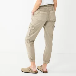 Women's Sonoma Goods For Life® Mid Rise Pull On Jogger Pants -Sonoma Goods For Life Sales 6120482 ALT