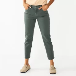 Women's Sonoma Goods For Life® High-Waisted Boyfriend Jeans 6 Women's Sonoma Goods For Life® High-Waisted Boyfriend Jeans -Sonoma Goods For Life Sales 6120491 Dusty Olive