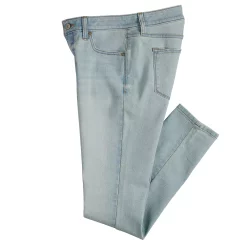 Women's Sonoma Goods For Life® Supersoft Stretch Midrise Skinny Jeans -Sonoma Goods For Life Sales 6124976 Cool Blue Wash ALT13